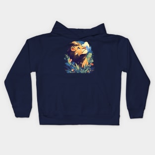 cartoon lion Kids Hoodie